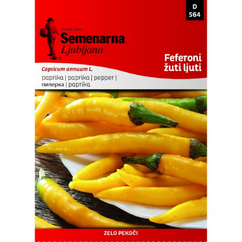 Picture of Seme paprika feferoni žuti Semenarna