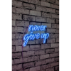 Picture of Zidna dekoracija LED never give up 39,5x23x2cm