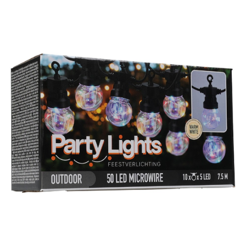 Picture of Party lampice 50 LED multicolor outdoor 7,5m