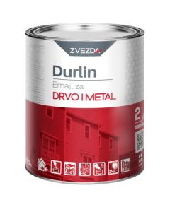 Zvezda Durlin emajl za drvo i metal crveni RAl 3020 0,75l