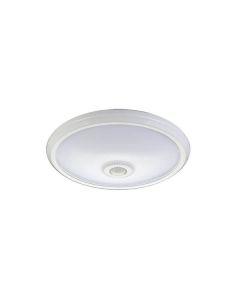 LED plafonjera senzor 360 12W ip44/12W bela