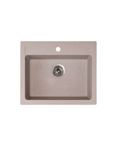 Metalac granitna sudopera xQuadro 60 600x500 Beige