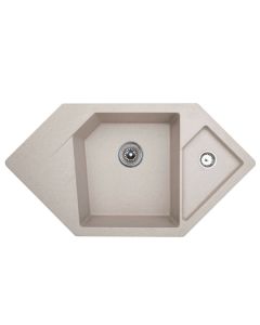 Metalac granitna sudopera Xdiamond 960x510 Beige