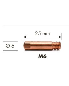 Wurth kontak provodnica - dizna 0,6mm, M6, 25mm