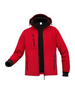 JAKNA SOFTSHELL RED COOPER M WURTH