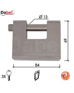 Dabel katanac KA2035K B-Ni 84x69/fi13mm 3K DBP2