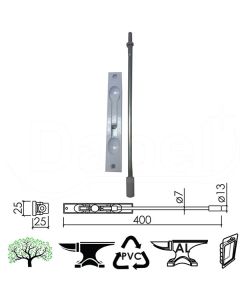 Dabel rigla za vrata 4021 bela dp1