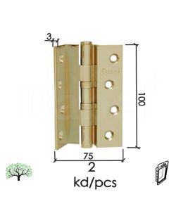 Dabel šarka brodska za vrata sp9016 ms x100x75x3 mm dp1