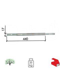 Dabel klizač mikro kl17 znb 438 mm q