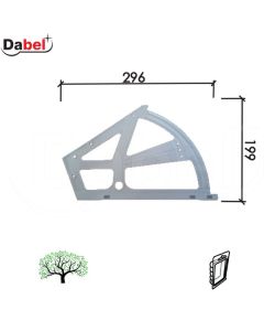 Dabel mehanizam za cipelar mc2 bela 199x296 mm 2 preg