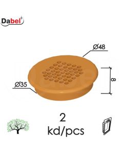 Dabel ventilacioni čep vc1 oker fi35/fi48x8 mm (2kom) 