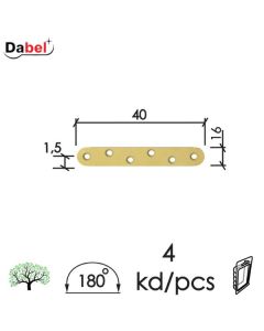 Dabel vezač ravni vez10 znž 60x16x1,5 mm (4kom) dsp