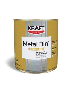 Kraft metal 3in1 metalize mat anthracite 0.75l