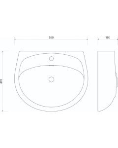 Minotti Lavabo ECO 550