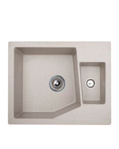 Metalac granitna sudopera Xlinea m 1.5D 620x500 Beige