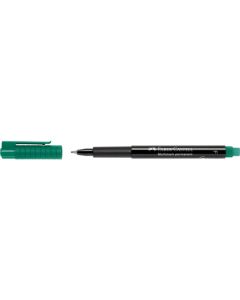 Faber Castell F flomaster, zeleni