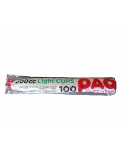 Paq Čaša 0,2 100/1 light bele