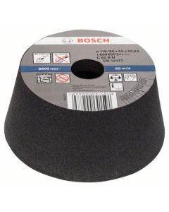 Brusni lonac, konusni - kamen/beton 90,110,55,60 mm