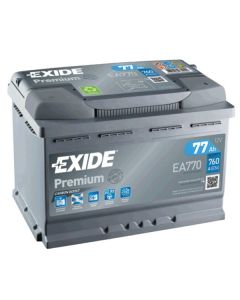 Exide akumulator 12v77ah premium