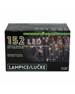 LED LAMPICE U OBLIKU ZAVESE 400x50 cm