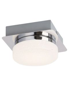 Hilary LED kupatilska svetiljka IP44 5W, hrom bela