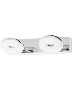 Rabalux Beata zidna lampa LED 2x50W 4000K IP44 hrom