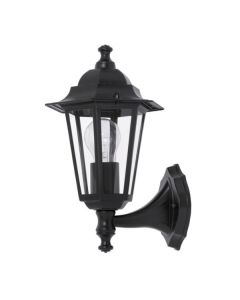 Velence spoljna zidna lampa E27 60W IP43, crna