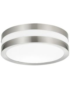 Stuttgart spoljna lampa krug E27 2x11W Inox IP44