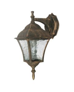 Toscana spoljna zidna lampa 60W IP43, staro zlato