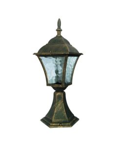 Toscana spoljna lampa 43cm 60W IP43, staro zlato