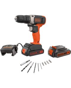 Black+Decker BCD001KBA10 aku bušilica odvrtač šrafilica 