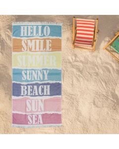 Beach Master Smile peškir za plažu 70x140cm