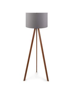 Asir podna lampa 38x140cm, siva