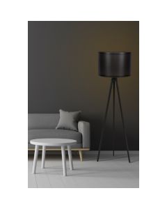 Asir podna lampa 145cm, crna