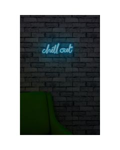 Zidna dekoracija Chill Out LED, plava