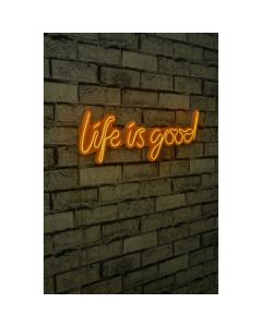 Zidna dekoracija Life is Good LED