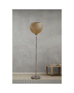 Asir metalna podna lampa 140cm, bež