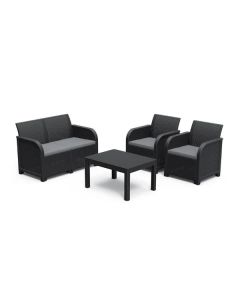 Baštenski set rosalie 2 seater grafit