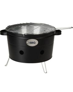 BBQ kofa 34,5x20cm, mat crna