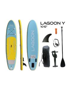 Wasi SUP daska Lagoon Yellow Eva, 320x76x15 cm, max 140kg